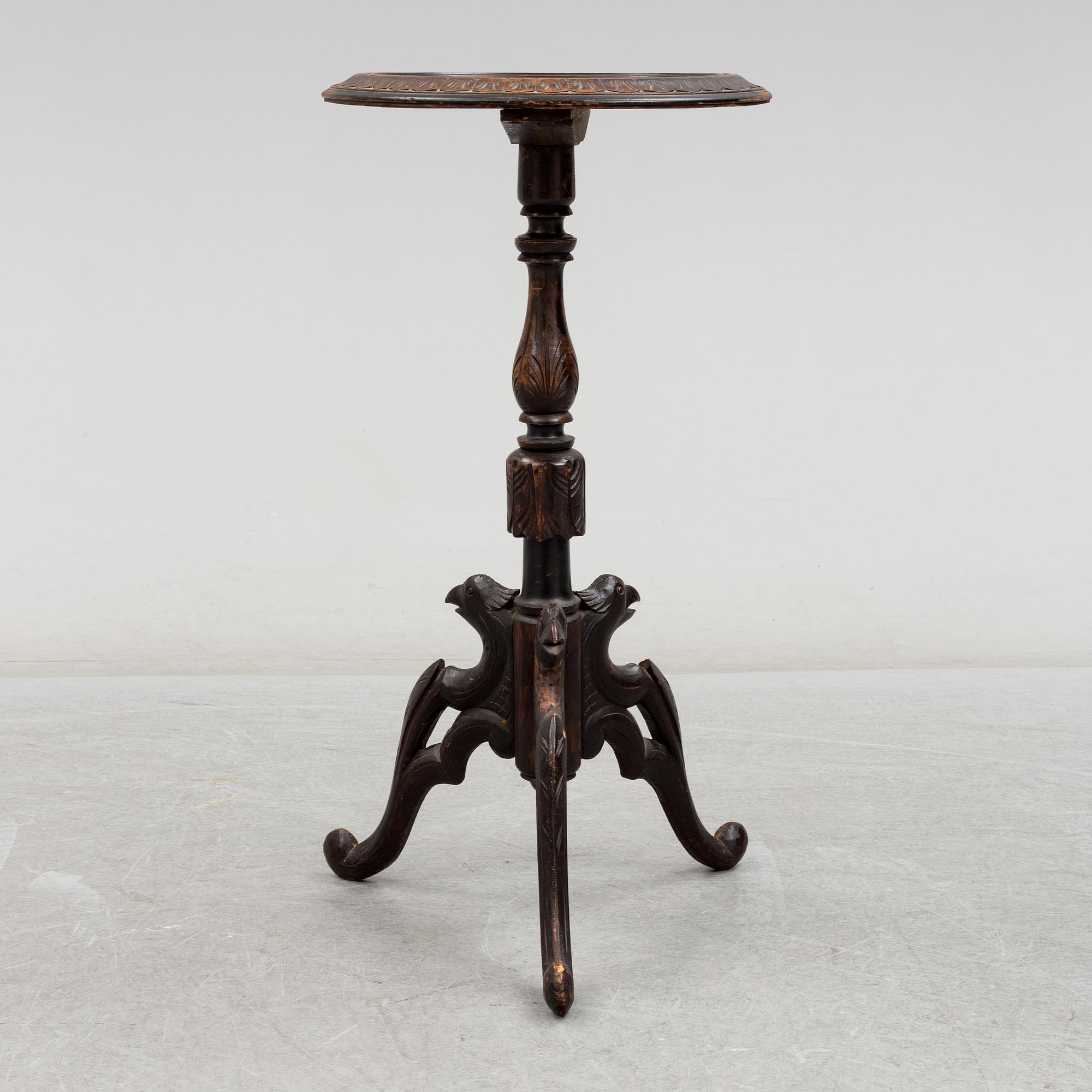 PIEDESTAL / BORD, barockstil, 1900-tal.