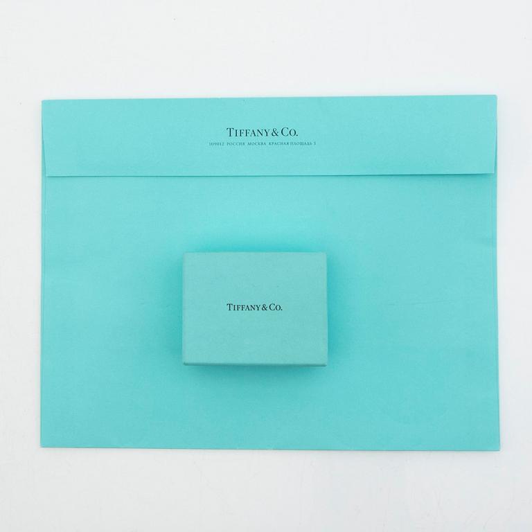 Tiffany & Co, ring, platina med briljantslipad diamant.