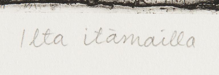 Outi Heiskanen, "Ilta itämailla" (Kväll i Orienten).