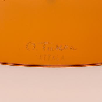 Oiva Toikka, a glass bird. Signed O Toikk Iittala.