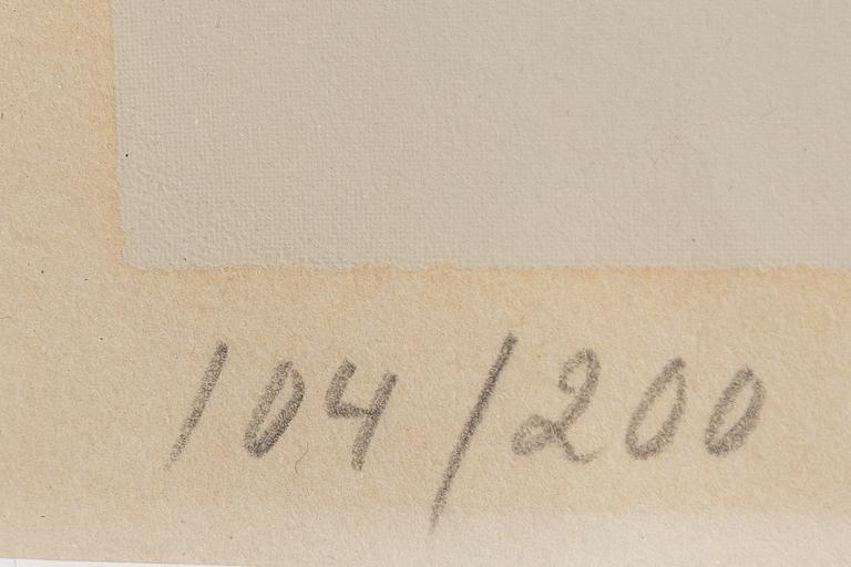 Text: "Fernand Léger, 'Woman with Cactus' from: Album of 10 serigraphs".