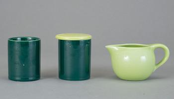 SERVISDELAR, 30 st, flintgods, "Colorado", Stig Lindberg, Gustavsberg, 1950/60-tal.