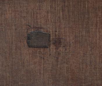 OKÄND KONSTNÄR, olja på duk, signerad Ad Beaune och daterad 1869.