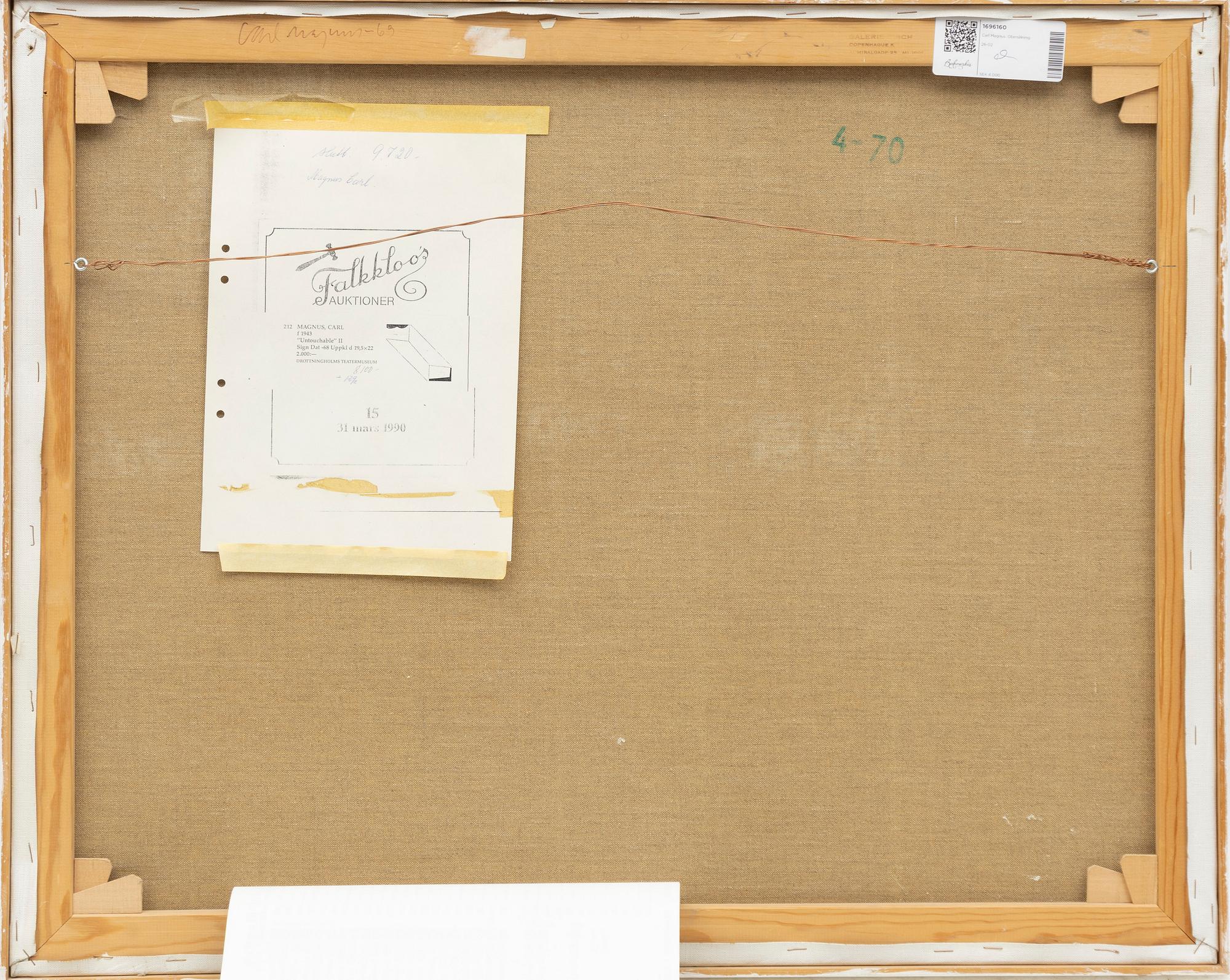 Carl Magnus, "4-70".