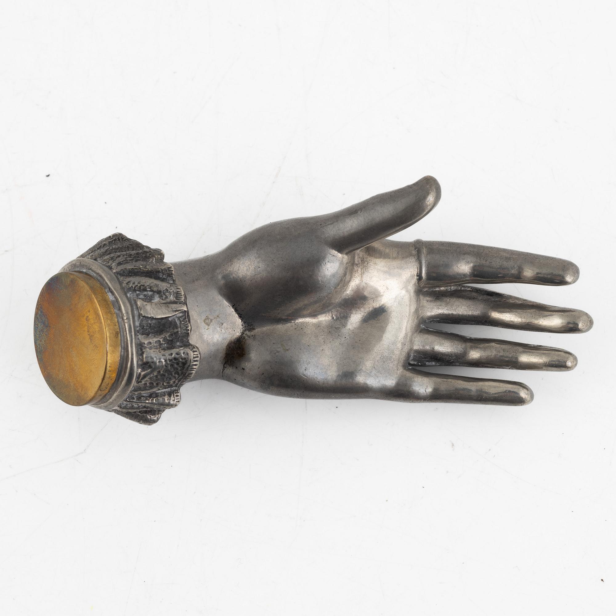 Estrid Ericson, a pewter and brass sculpture, Firma Svenskt Tenn, Sweden.