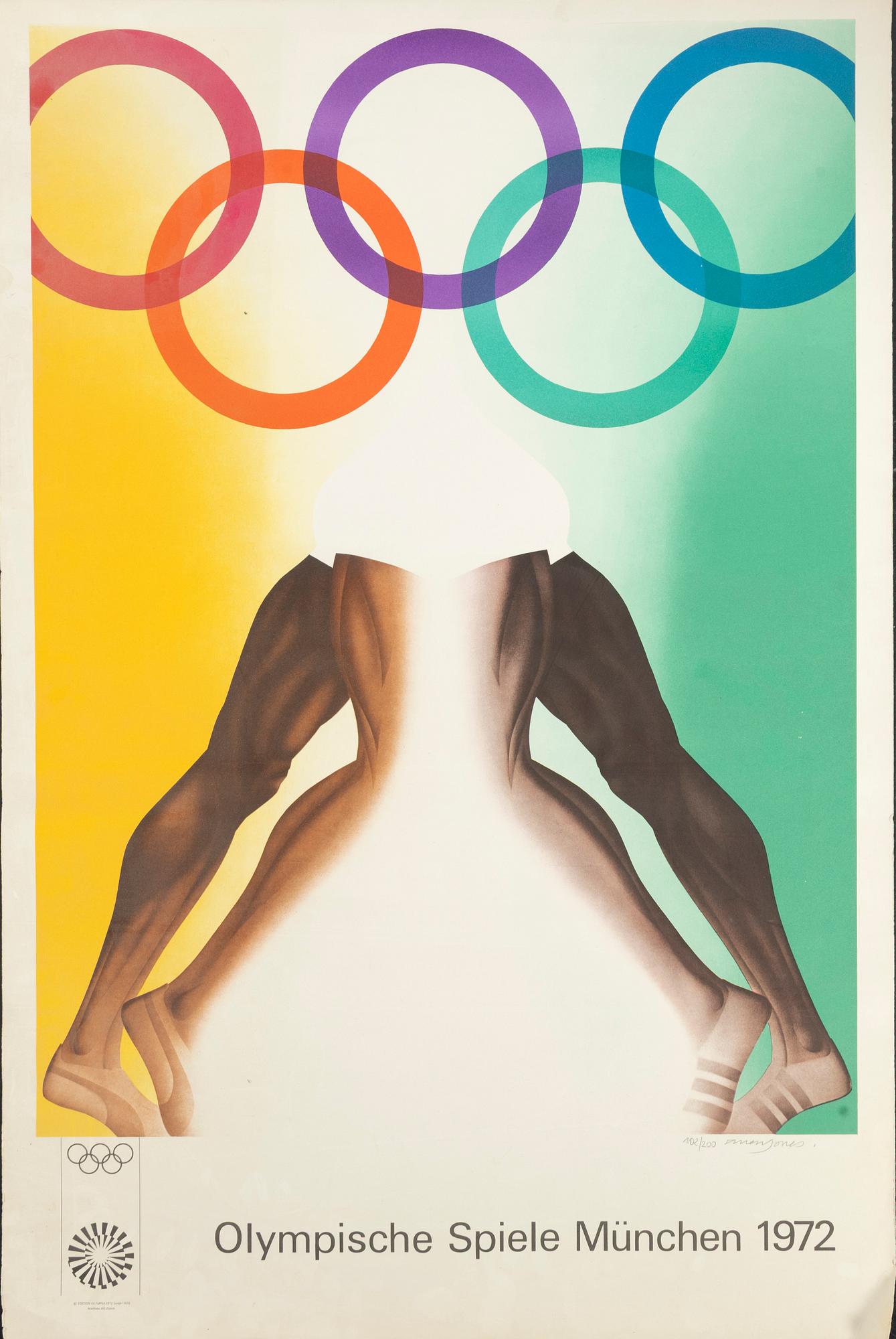 Allen Jones, 'Olympische Spiele München 1972'.