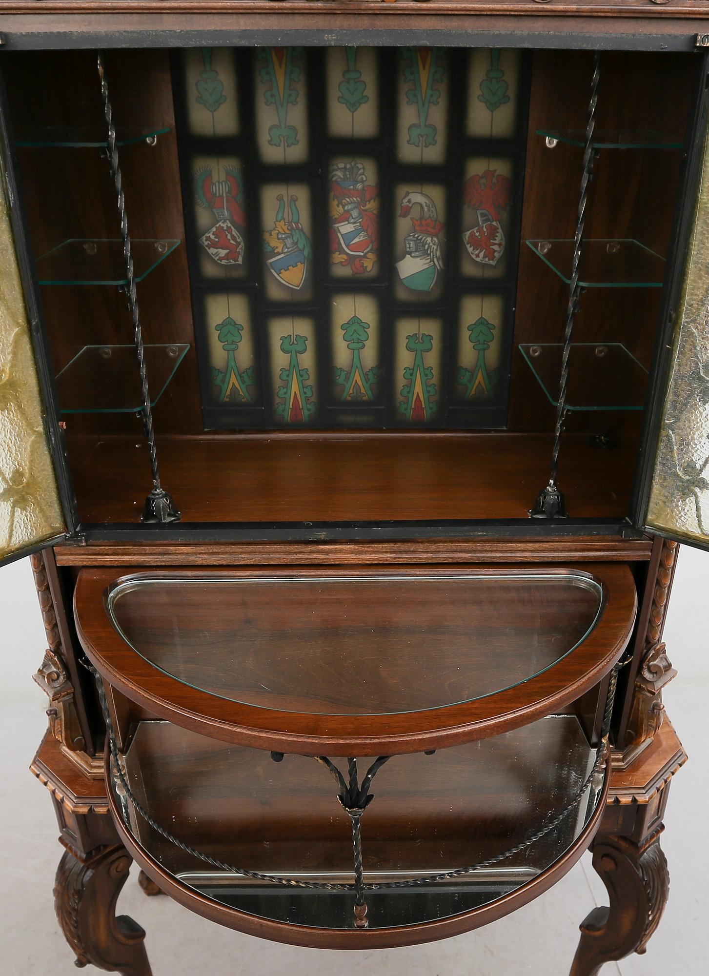 BARSKÅP, barockstil, 1900-talets mitt.