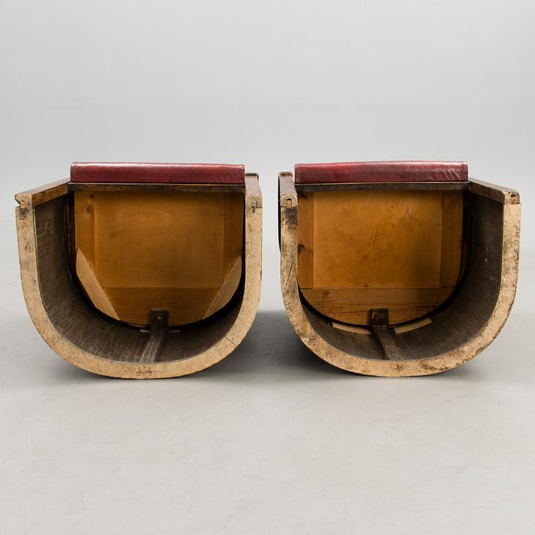 A PAIR OF 1930s CLUB / RESTAURANT CHAIRS, Otto Korhonen and Alvar Aalto for O.Y. Huonekalu- ja Rakennustyötehdas A.B.