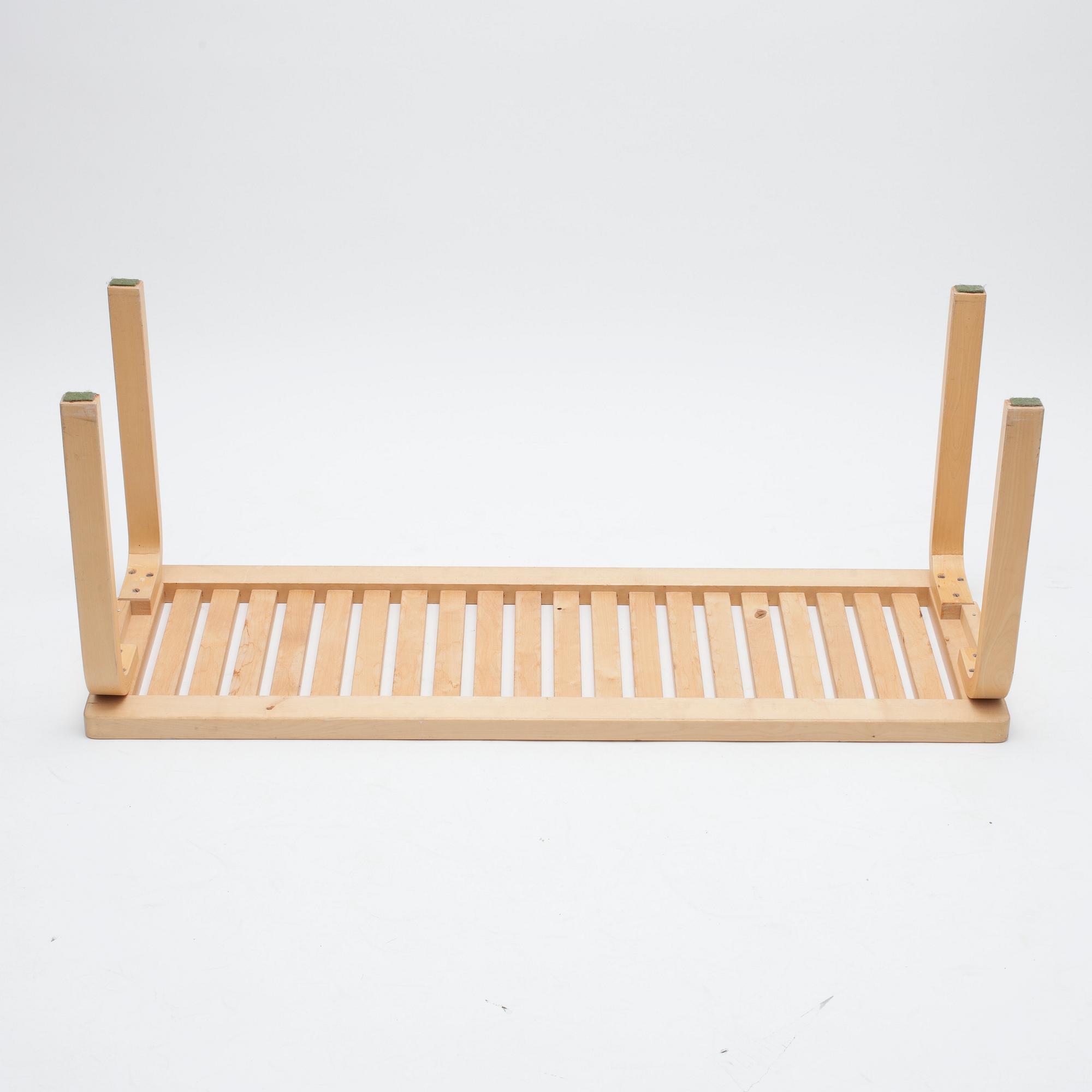 BÄNK, 153A, Alvar Aalto, Artek. Modellen formgiven 1945.