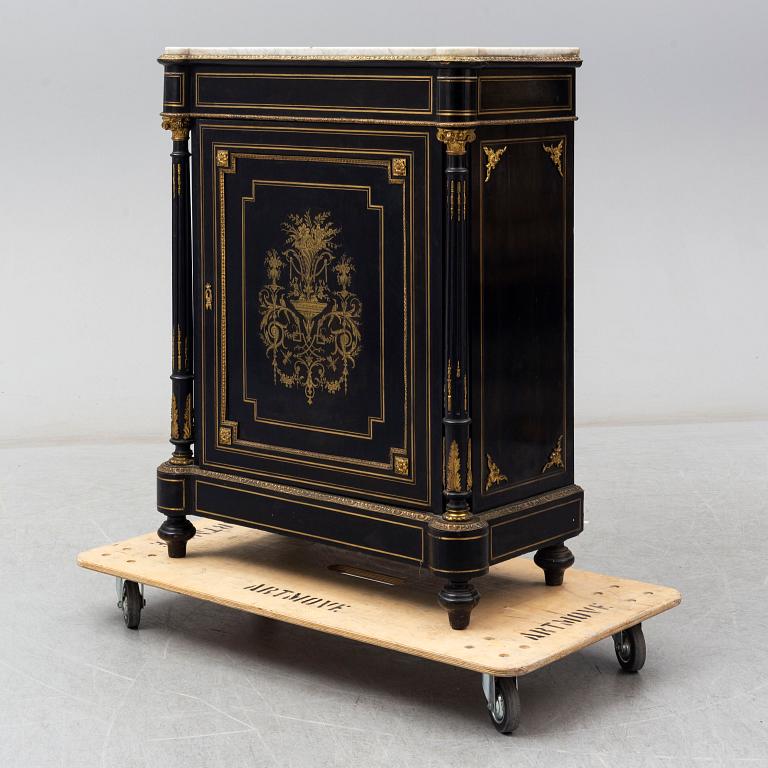 A second half of the 19th Century Boulle-style cabinet.