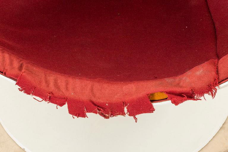 EERO AARNIO, fåtölj, "Åskbollen", Asko first edition, Finland, 1900-tales andra hälft.