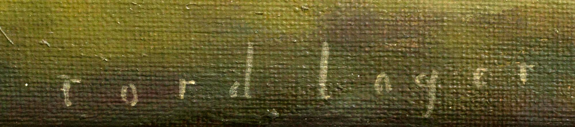 Tord Lager, oil on canvas signed and dated 1988.