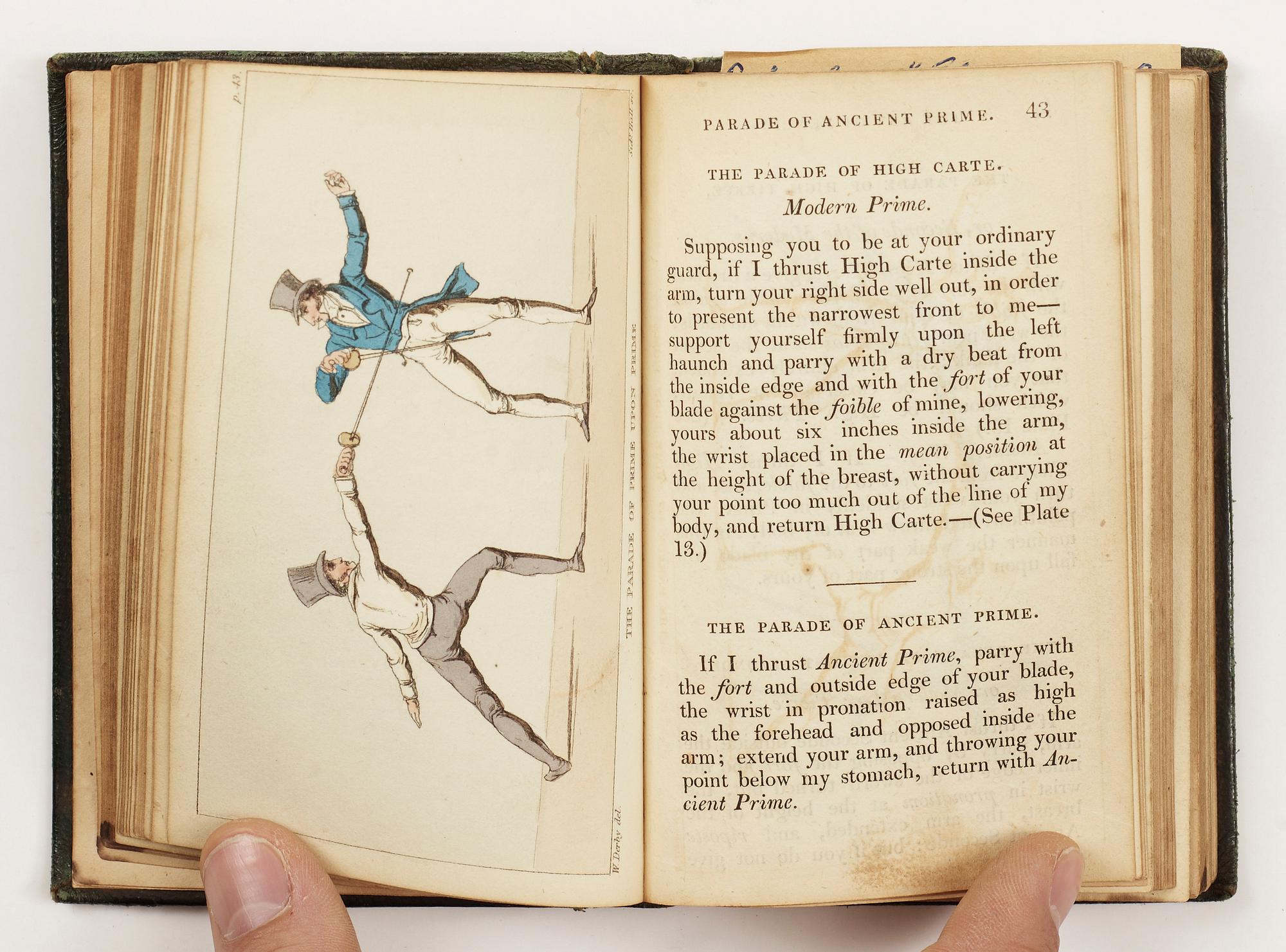 BOK, "The Modern Art of Fencing" av Guzman Rolando/JS. Forsyth, London 1822.