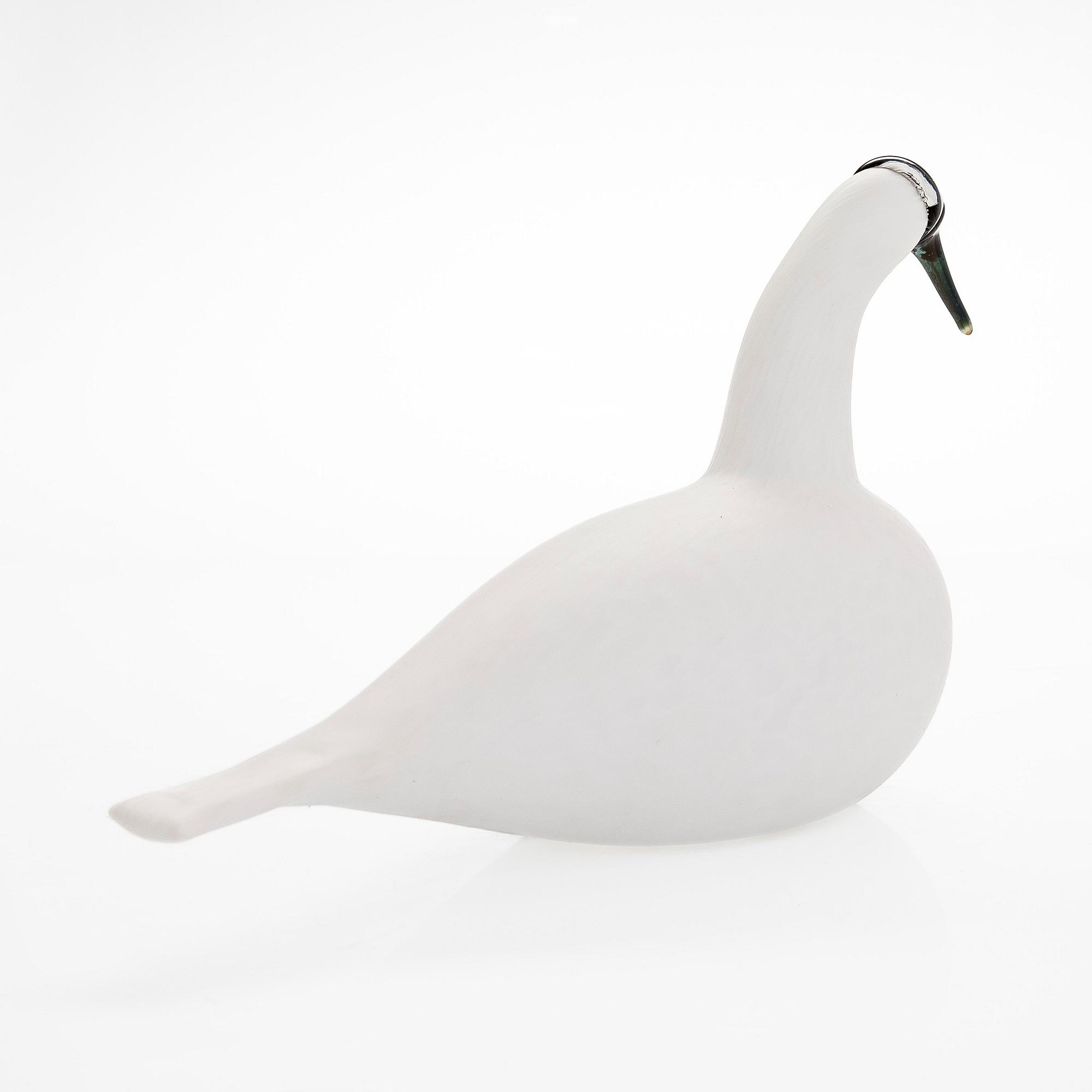 Oiva Toikka, A glass bird, 'Swan', signed O. Toikka Nuutajärvi, 136 2005.