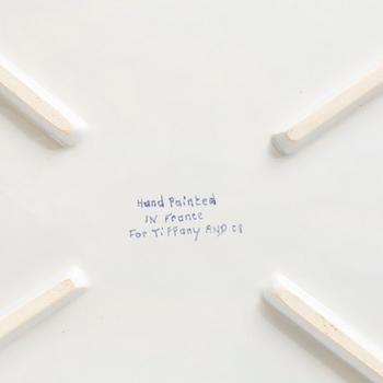 Bricka, fajans, Tiffany & Co.