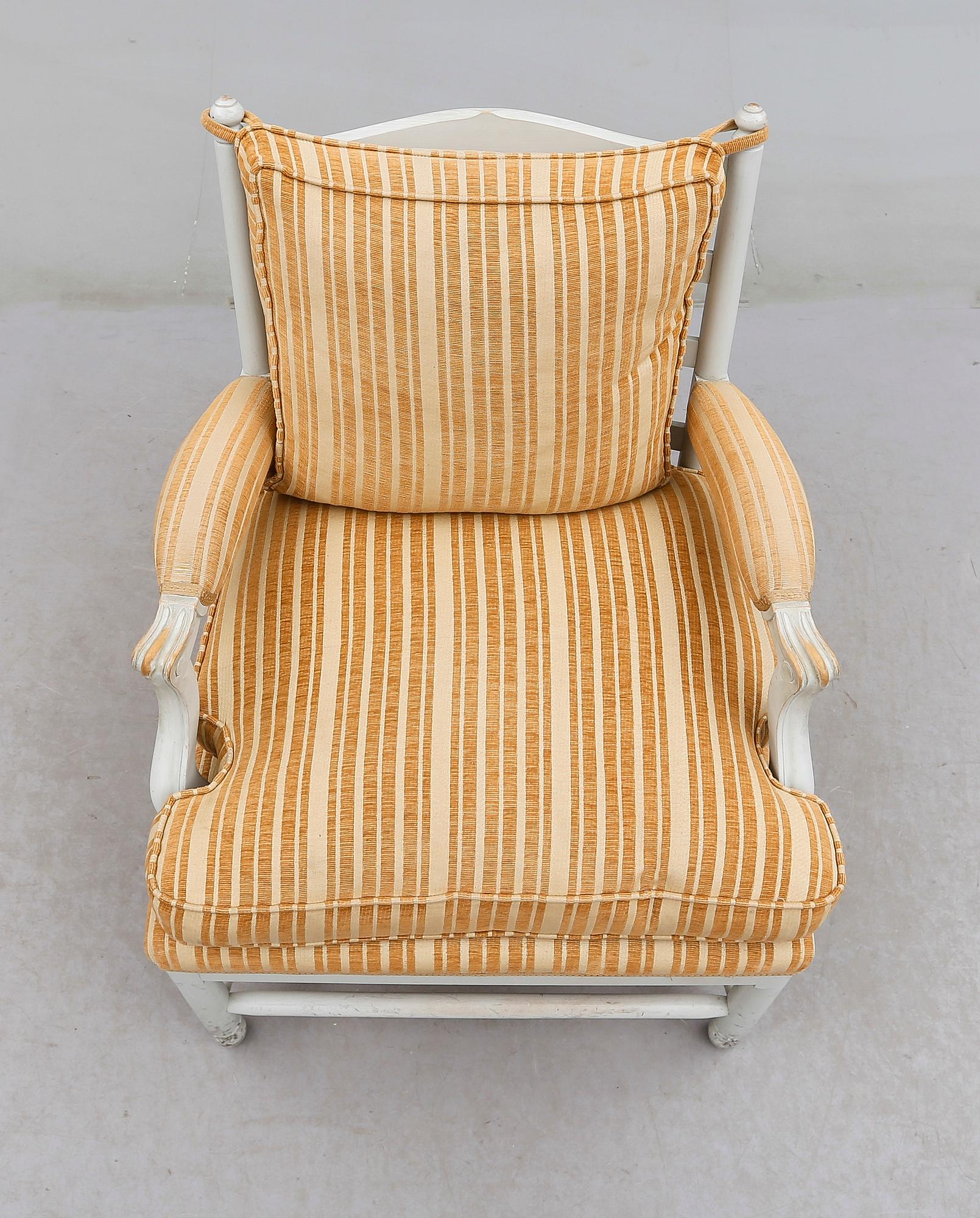 KARMSTOL, sk Gripsholmsstol, Solgården, 1900-talets andra hälft.