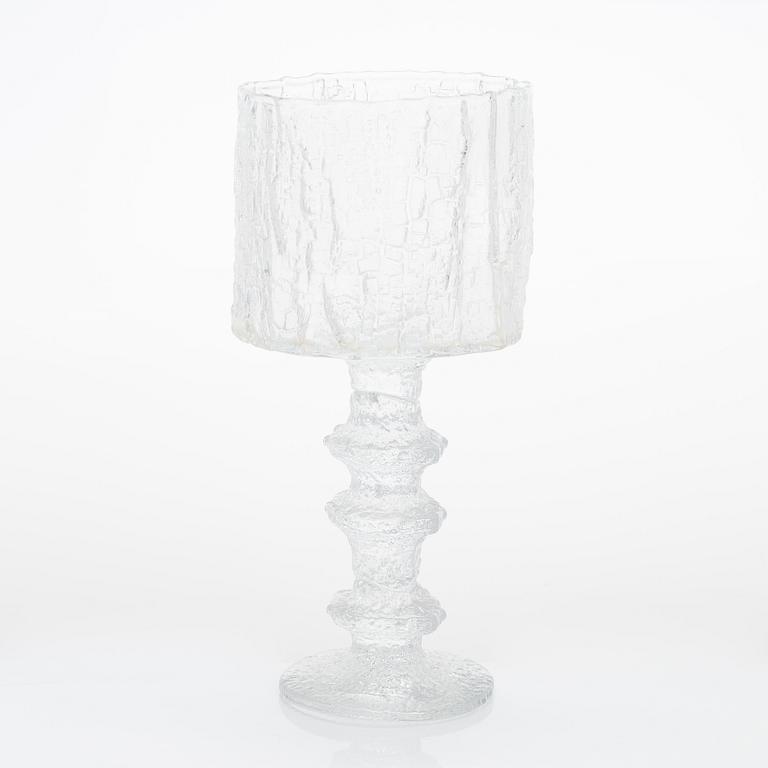 Timo Sarpaneva, juomalasi, "Veljeskunnan lasi", Iittala 1960-luku.