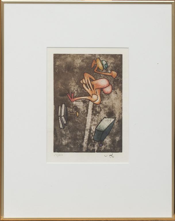 ROBERTO MATTA, etsning, signerad och numrerad 59/100.