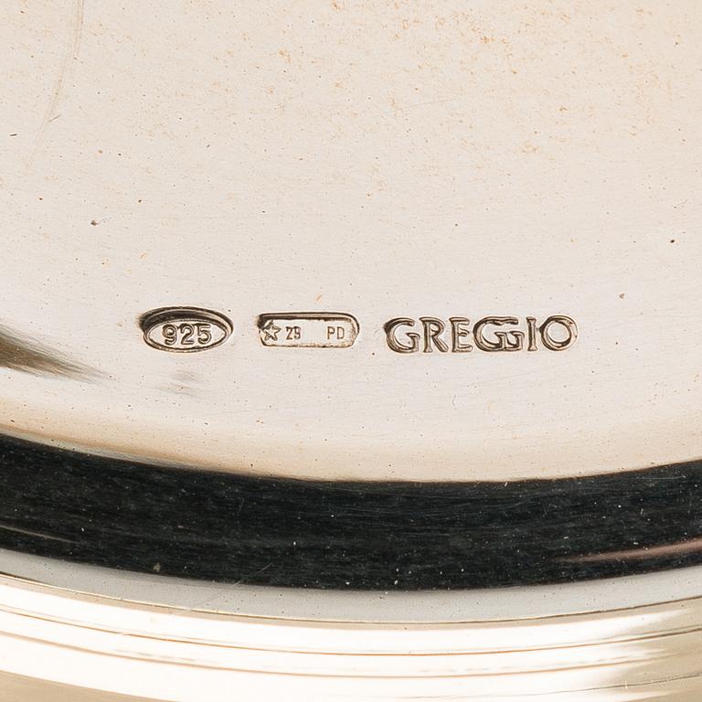 An Italian sterling silver bowl, Greggio, Padua.
