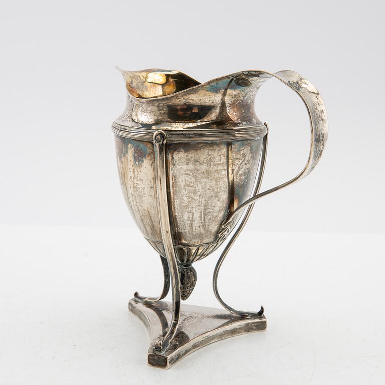 Cream jug, silver, 1806.