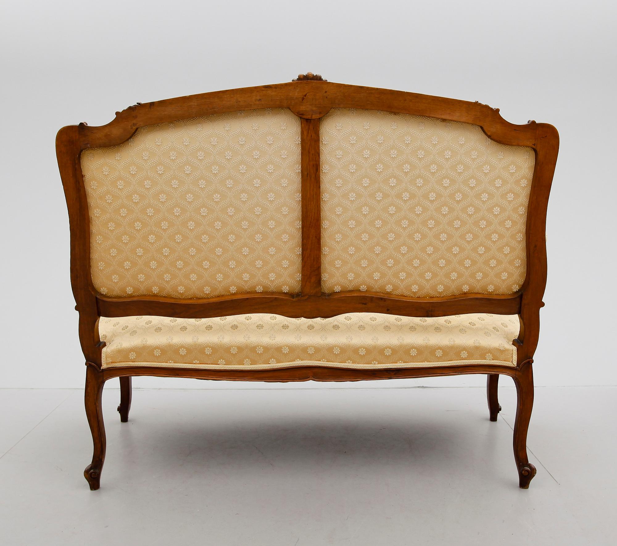 SALONGSMÖBEL, 3 delar, Louis XIV-stil, 1800-talets andra hälft.
