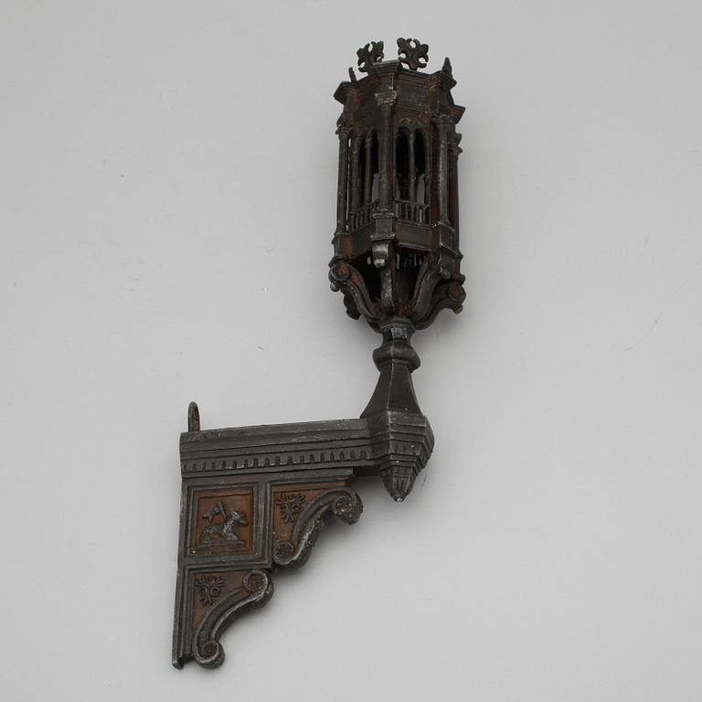 MINIATYRLYKTA, gjutjärn, 1800-tal.