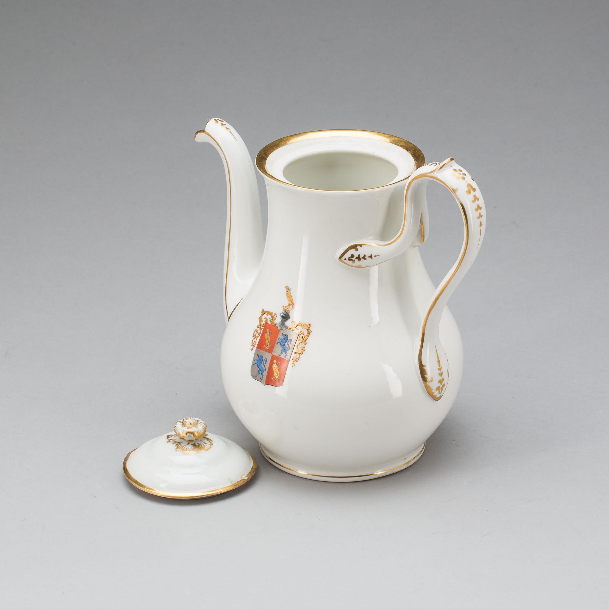 KANNA, porslin. Royal Copenhagen, Köpenhamn 1800-tal.