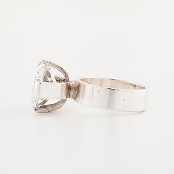 ULF SANDBERG, för Ceson, Göteborg, 1966, ring med bergkristall.