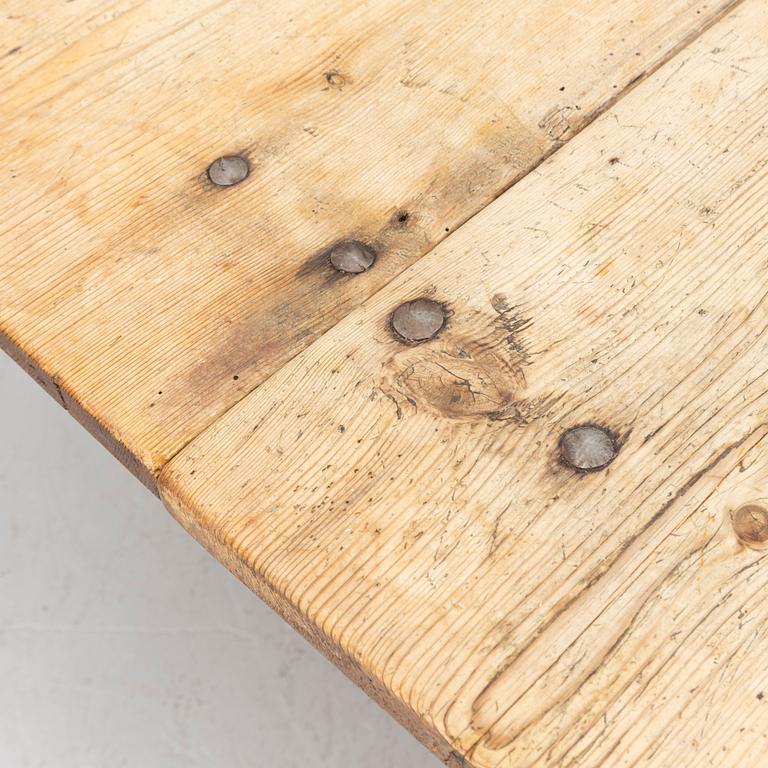 A 19th century gate-leg table.