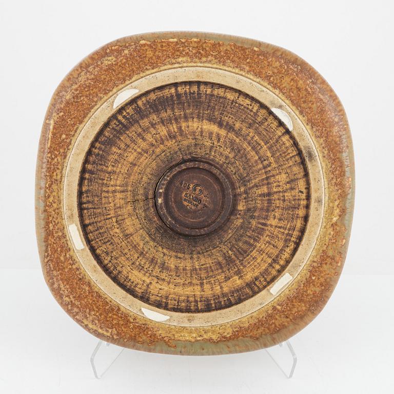 Eva Staehr-Nielsen, a stoneware bowl, Saxbo Stentøj, Denmark, mid 20th century.