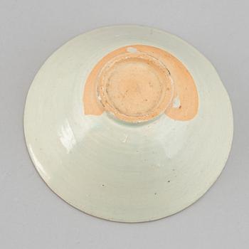 A ceramic bowl, presumably Song dynasty (960-1279).