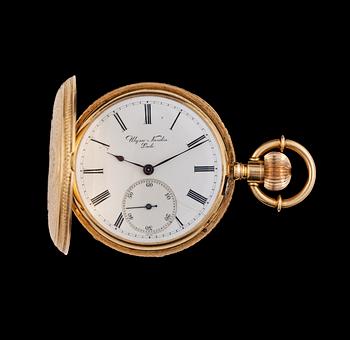 1219. A gold ladie's pocket watch, Ulysse Nardin, Locle.