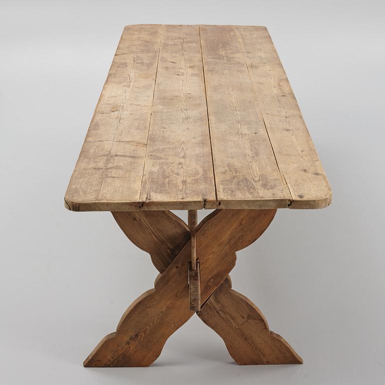 A table, 20th Century with older parts.