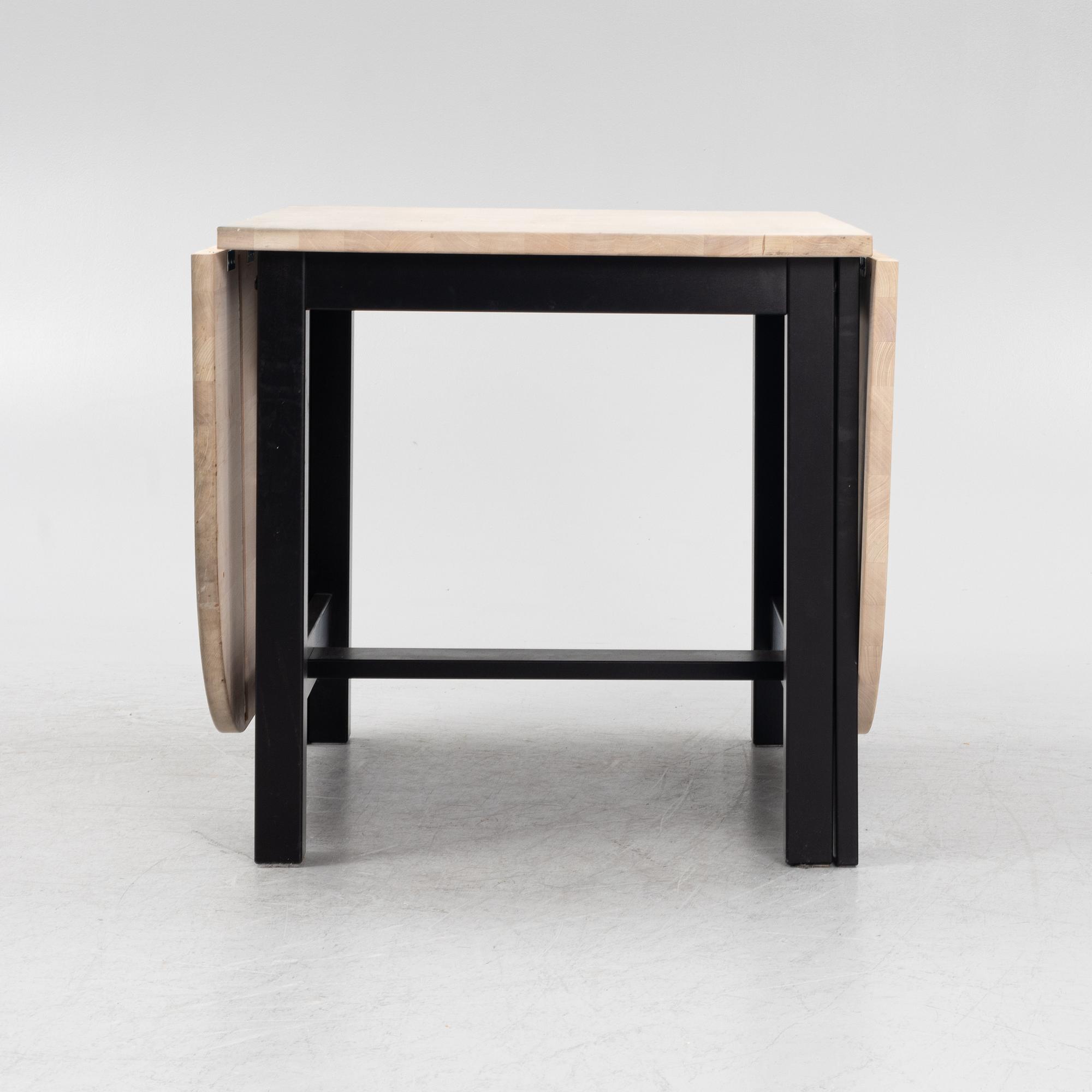 Nils-Göran Gustafsson, a 'Björka' gateleg table from Stolab.