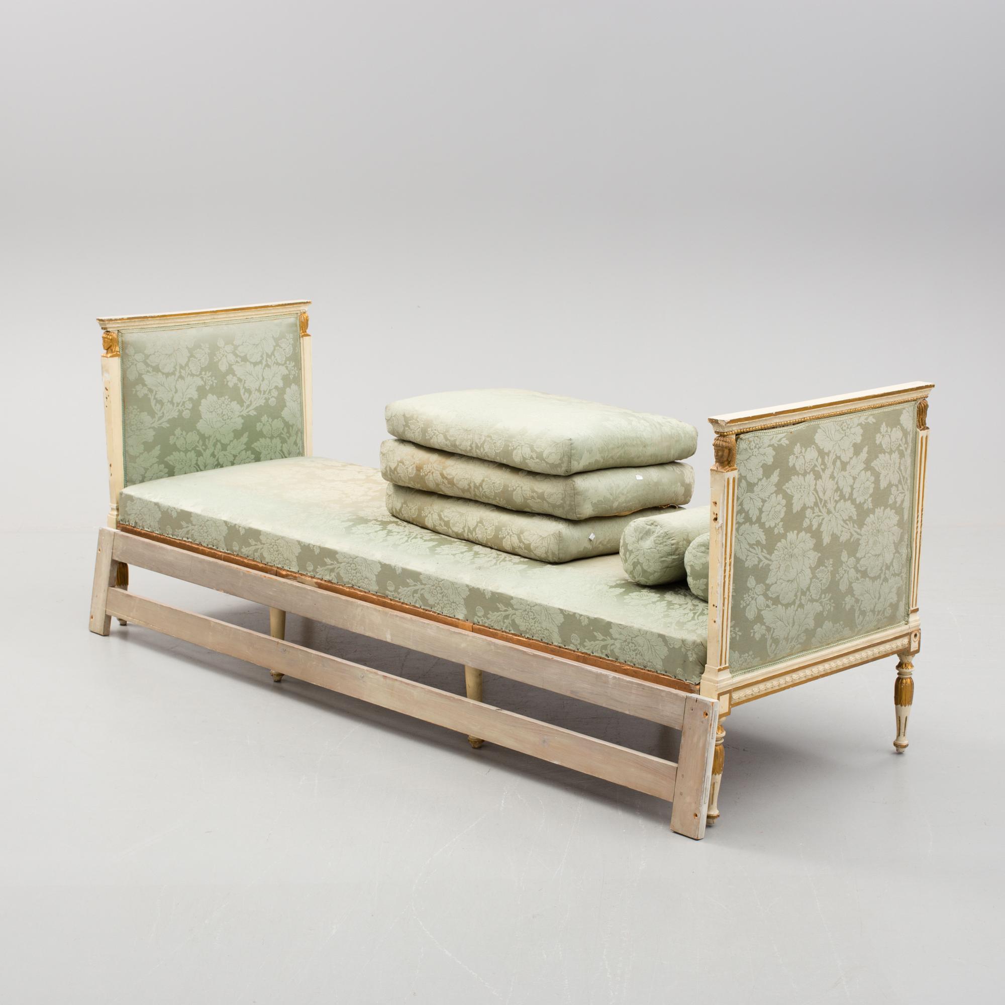 SOFFA, Sengustaviansk, omkring 1800.