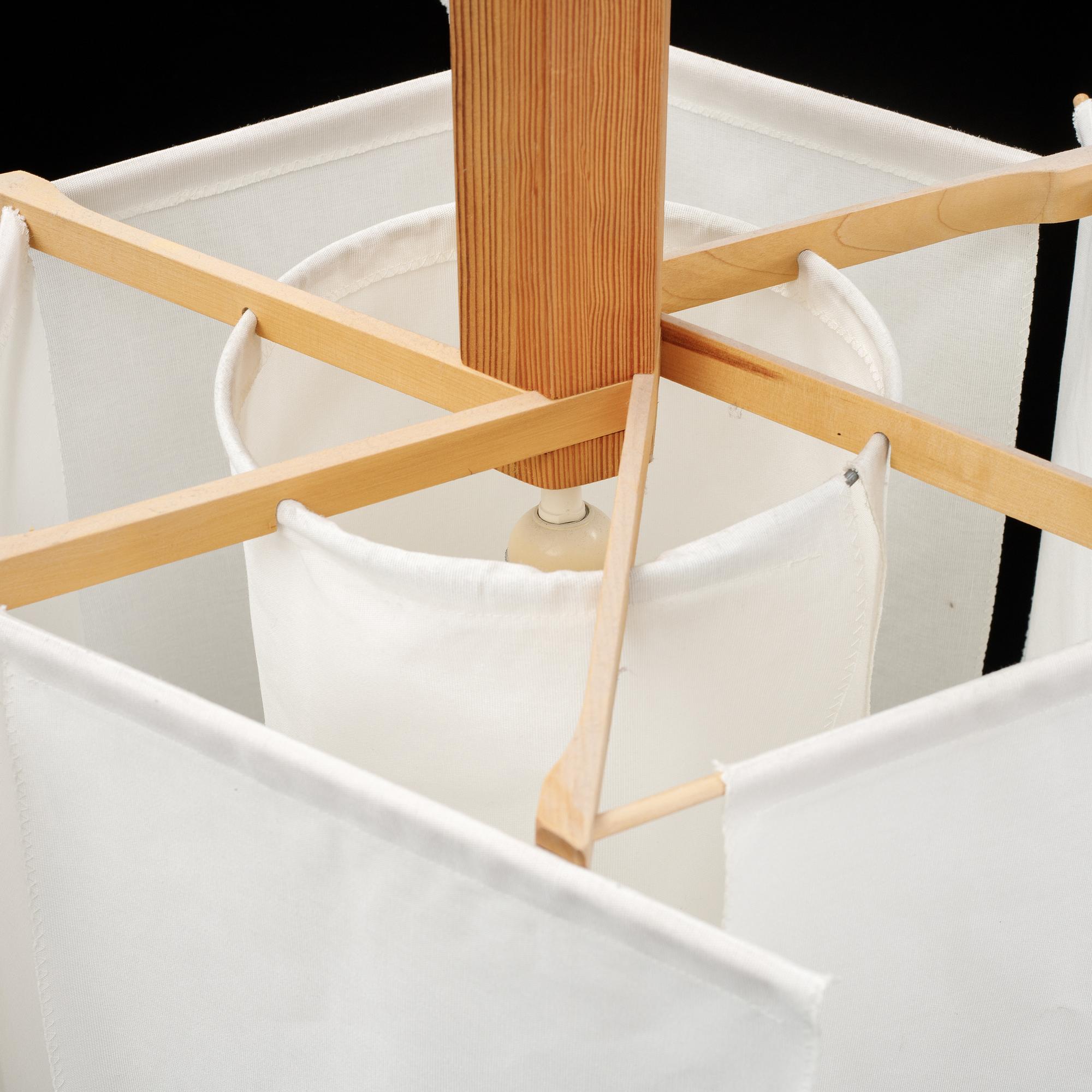 Erik Asmussen, a model 'Kvarnen' ceiling light, Robygge AB, second half of the 20th Century.