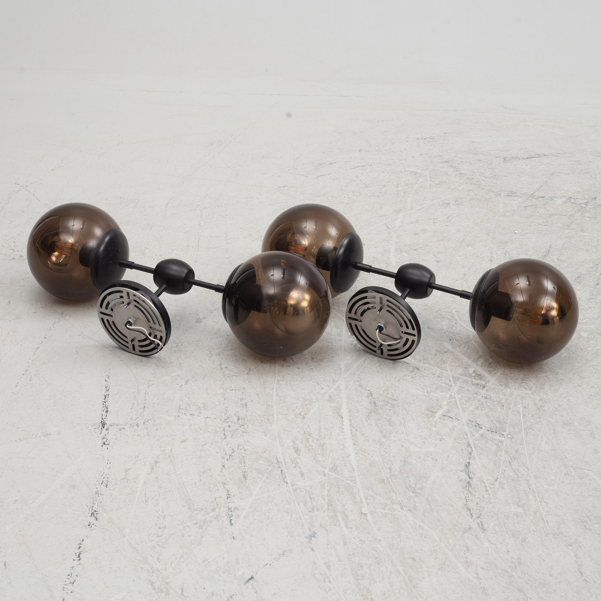 Jason Miller, wall sconces, a pair, "Modo Sconce", Roll & Hill.