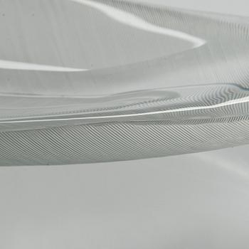 Tapio Wirkkala, taide-esine 3869, "Sulka" signeerattu Tapio Wirkkala Iittala -55.