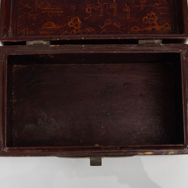 A Chinese box, early 1900.