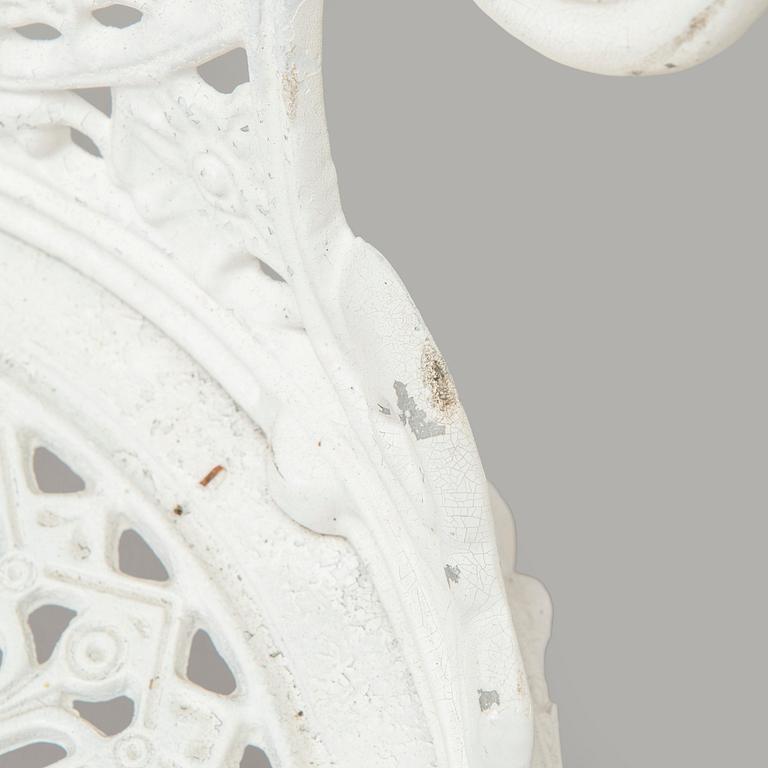 Three garden chairs, second half of the 20th century.