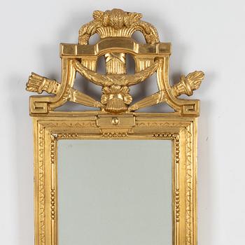 A Swedish Gustavian Mirror, late 18th Century.