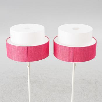 A apir of floor lamp,  Luxus, late 20th century.