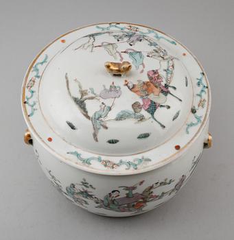 LOCKSKÅL, porslin, Kina, 1800-/1900-tal.