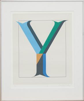 KARL-ERIK FORSBERG, färglitografi, signerad, daterad 92 och numrerad 60/150.