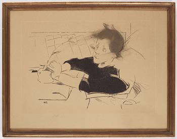 Helene Schjerfbeck, "Konvalescenten".