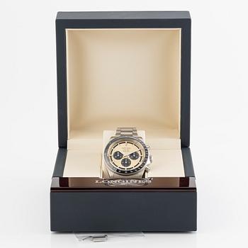 Longines, Conquest Chronograph, wristwatch, 42 mm.