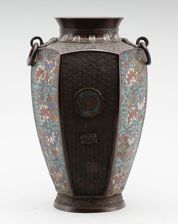 VAS, brons, Kina, 1800-/1900-tal.
