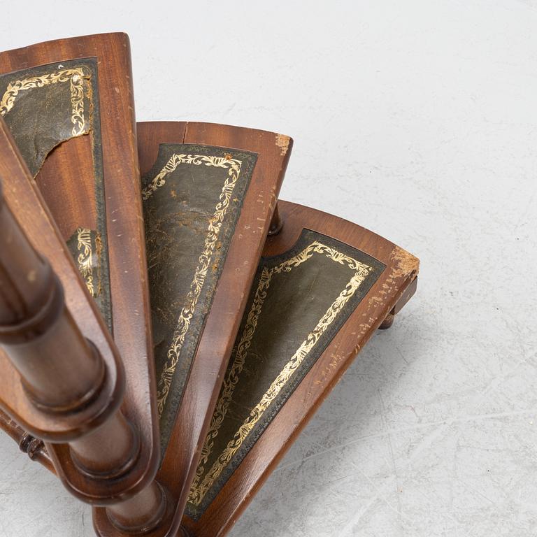 A mahogany ladder, 20th Century,