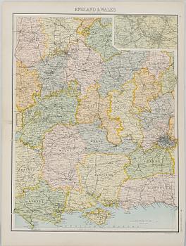 KARTOR, DIVERSE, 1700-1900-tal, 150-200 blad.