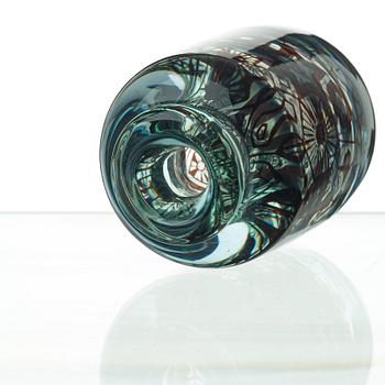 Edvin Öhrström, An Edvin Öhrström 'graal' glass vase, Orrefors, Sweden 1944, (no 1892).